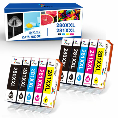 PGI-280XXL CLI-281XXL Ink Lot for Canon PIXMA TS702 TS8220 TS8320 TR7500 TR8500