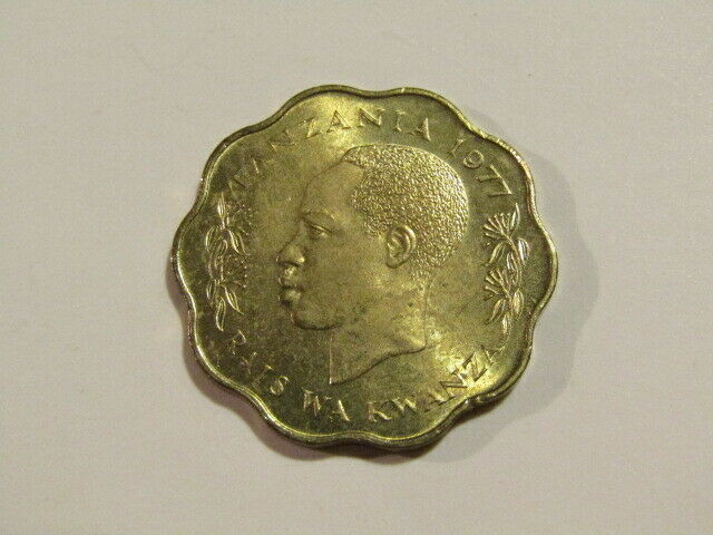 Tanzania 1977 10 Senti unc Coin
